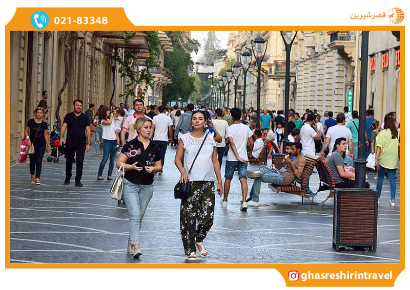 خیابان «نظامی» باکو