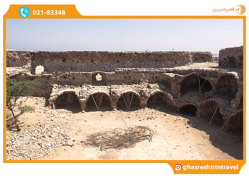 قلعه پرتغالی ها جزیره لارک