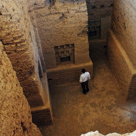 ارگ نوشیجان همدان، قدیمی ترین معبد خشتی  جهان