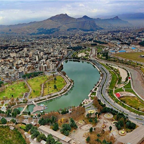 دریاچه کیو خرم آباد؛ تنها دریاچه طبیعی درون شهری ایران