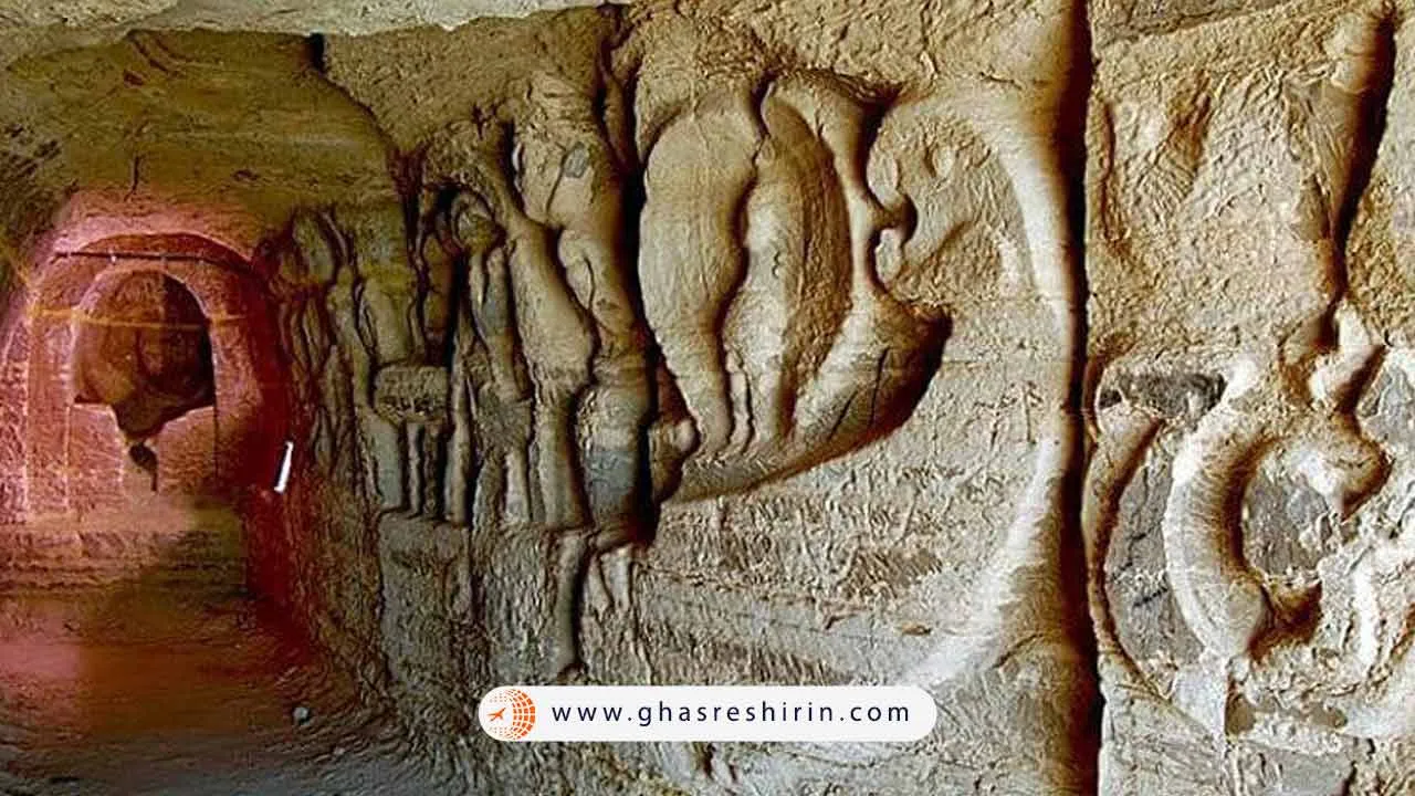 یکی از مکان های باستانی قشم