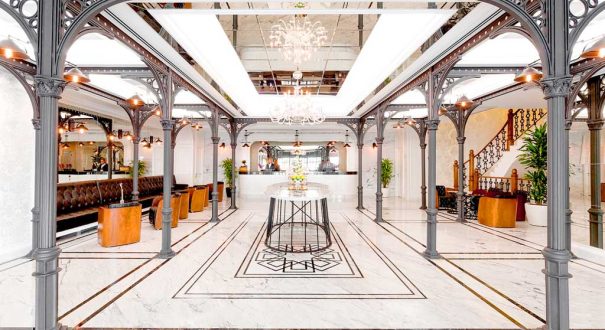 لابی هتل متروپولین تکسیم لابی هتل متروپولین تکسیم