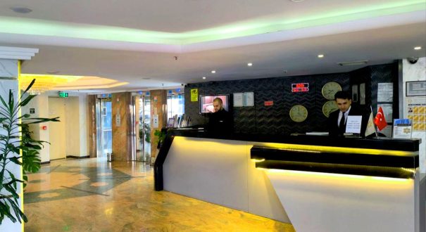 رسپشن هتل یورو پلازا استانبول رسپشن هتل یورو پلازا استانبول