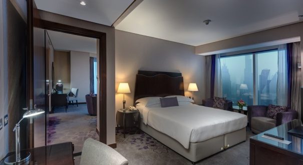 اتاق های هتل رز ریحان بای روتانا دبی اتاق های هتل رز ریحان بای روتانا دبی