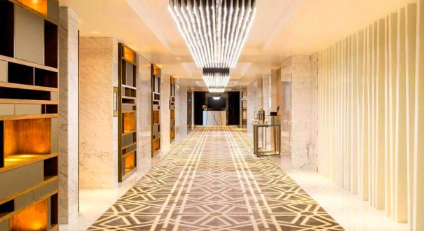 راهروهای هتل شرایتون گرند دبی راهروهای هتل شرایتون گرند دبی