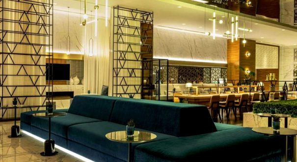 لابی هتل شرایتون گرند دبی لابی هتل شرایتون گرند دبی