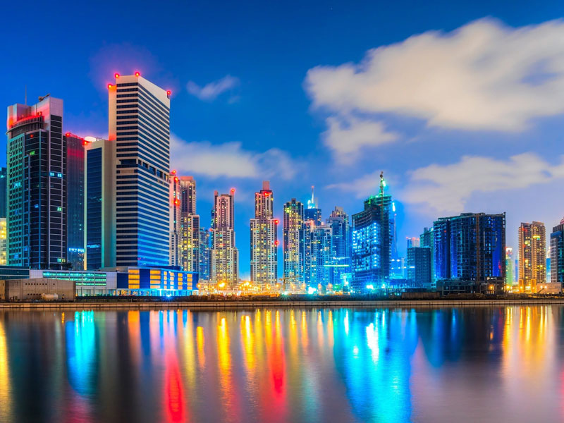 دبی، شهر آسمانخراش‌ها