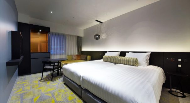 Osaka Excel Hotel Tokyu اتاق تخت کینگ هتل اوساکا اکسل توکیو