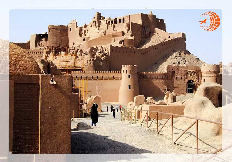 ارگ بم جزو معروف ترین بناهای تاریخی ایران