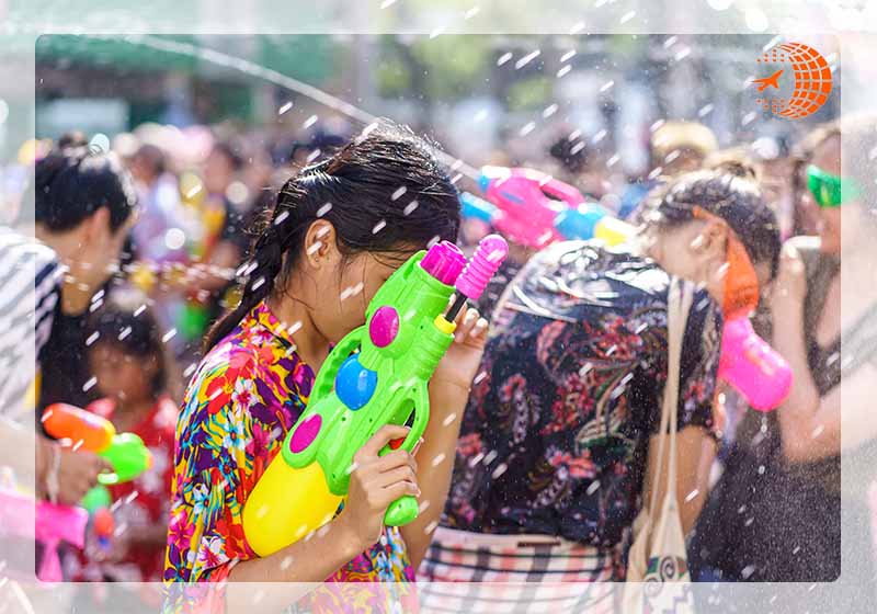 جشن آب تایلند یا Songkran