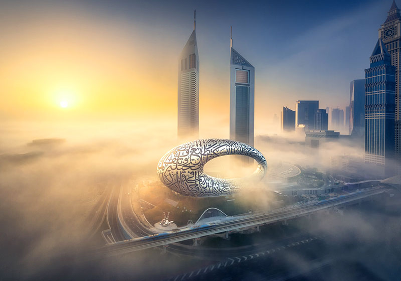 دبی شهر آسمانخراش‌ها