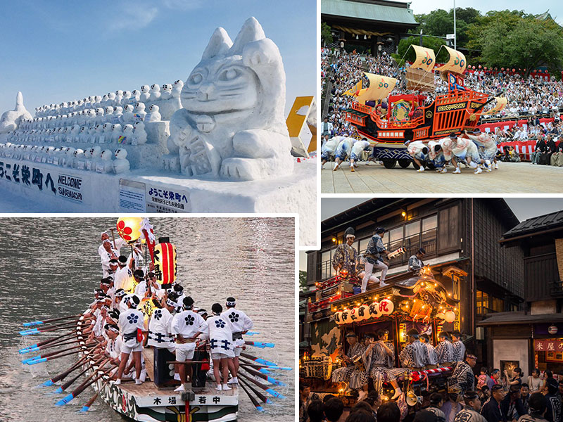 7 فستیوال بزرگ در ژاپن