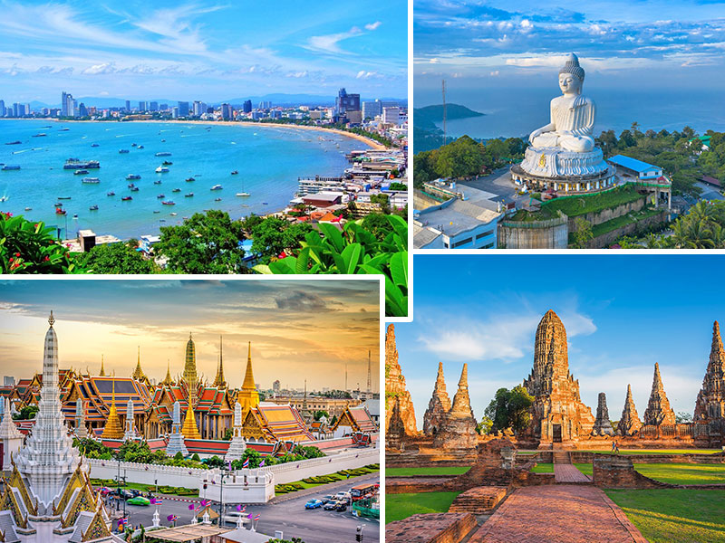 بهترین شهرهای تایلند برای سفر