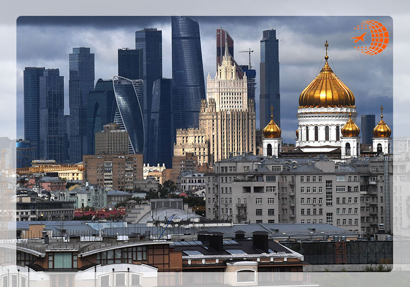 مقایسه بافت شهری مسکو و سنت پترزبورگ