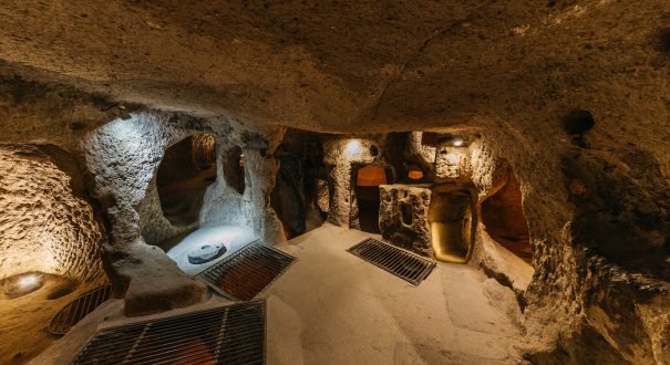 شهرهای زیرزمینی کاپادوکیا شهرهای زیرزمینی کاپادوکیا