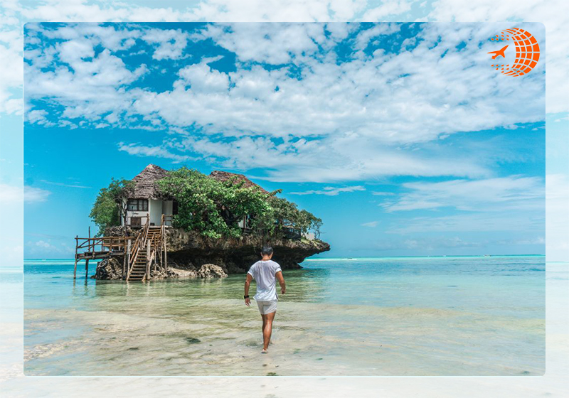 رستوران صخرهای زنگبار