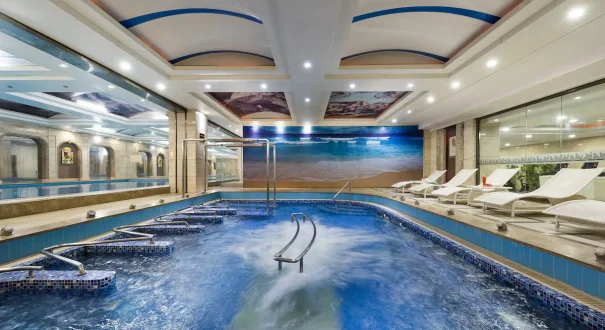 pool-hotel-pullman استخر سرپوشیده هتل پولمن پکن سوت