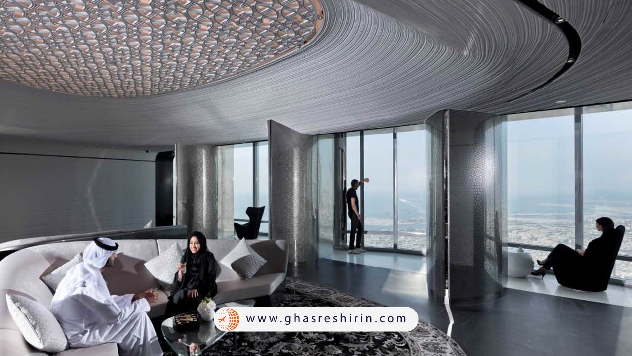 بخش مسکونی برج خلیفه