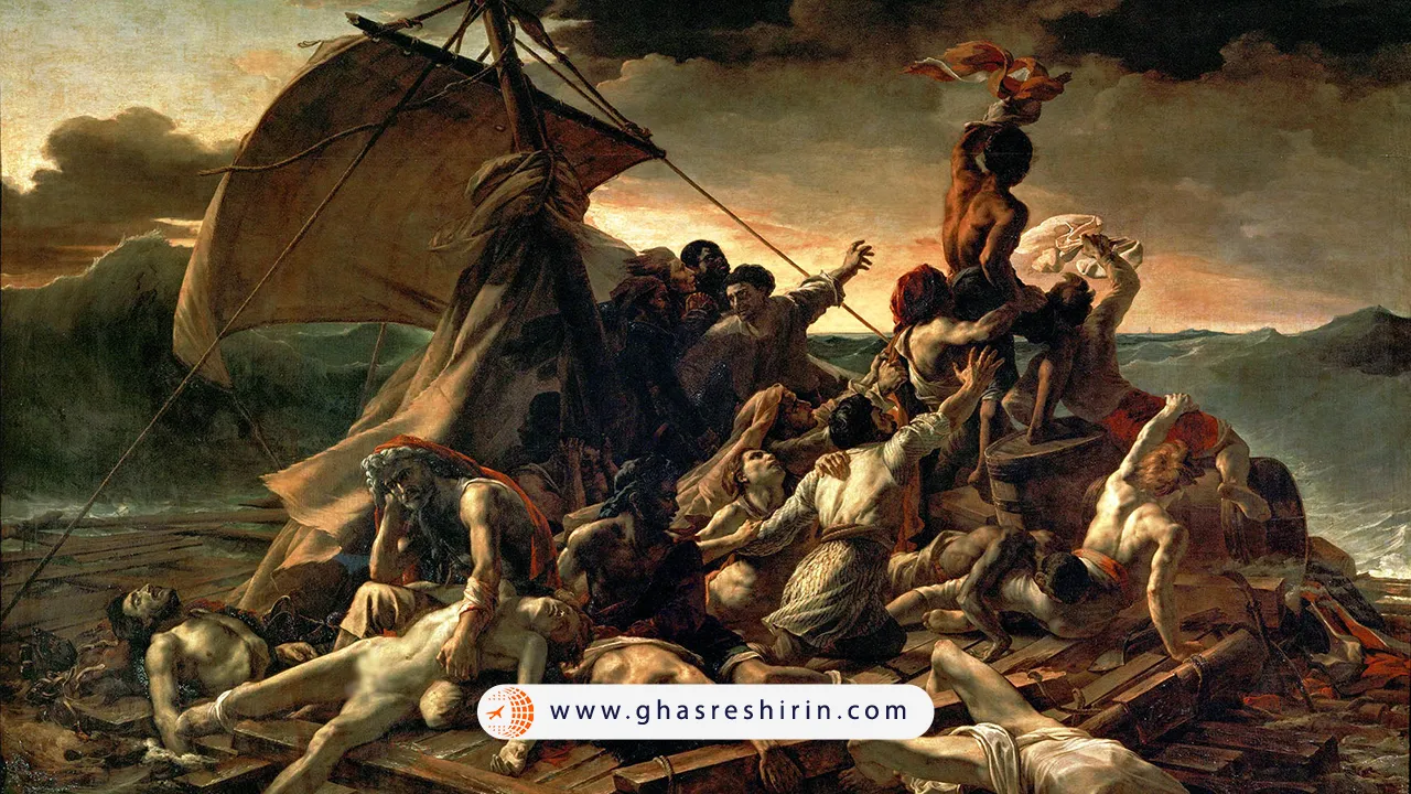 داخل موزه ی لوور