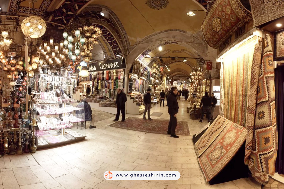 بازدید از بازار بزرگ یا گرند بازار استانبول