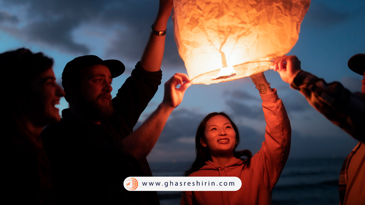 فستیوال یی پنگ (Yi Peng)، جشن نورها