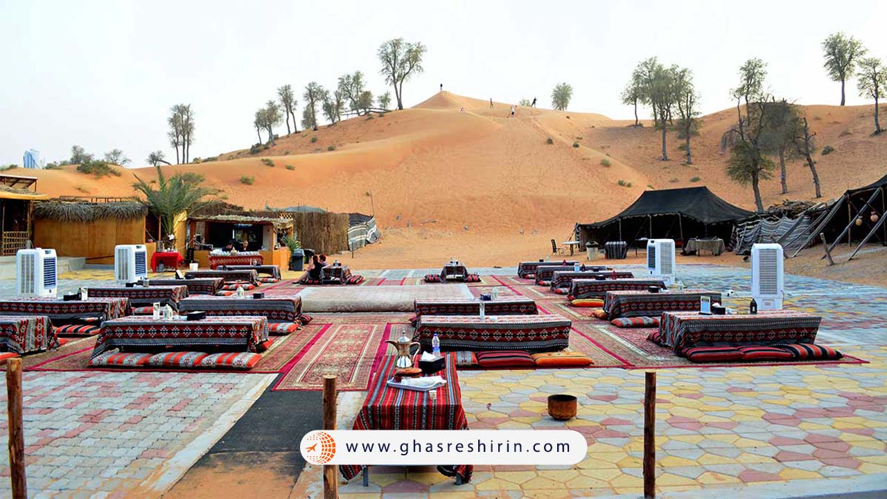 کمپ های بیابانی دبی