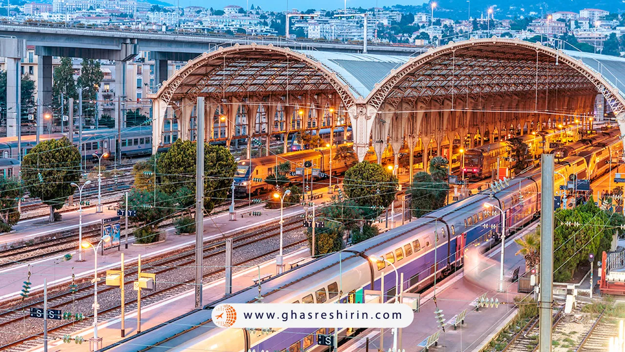 سفر قطاری به فرانسه