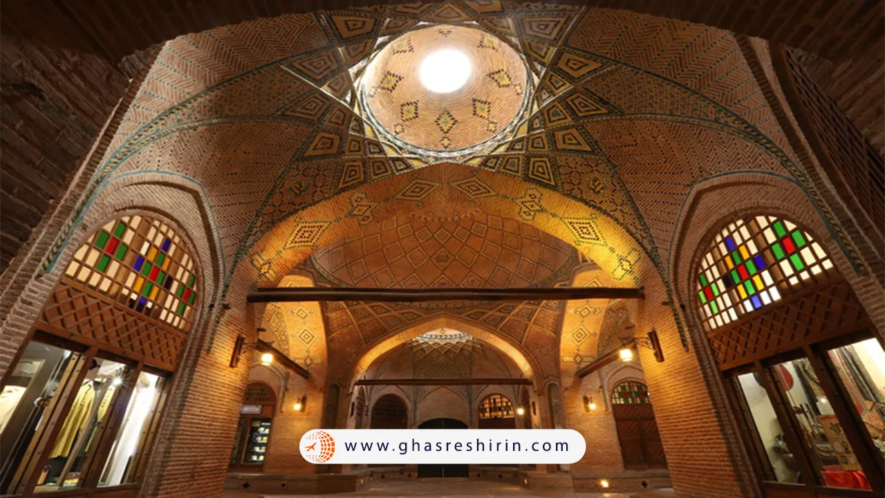 بازار قزوین، سرای سعدالسلطنه و تیمچه حاج سید کاظم دیدنی های بازار قزوین