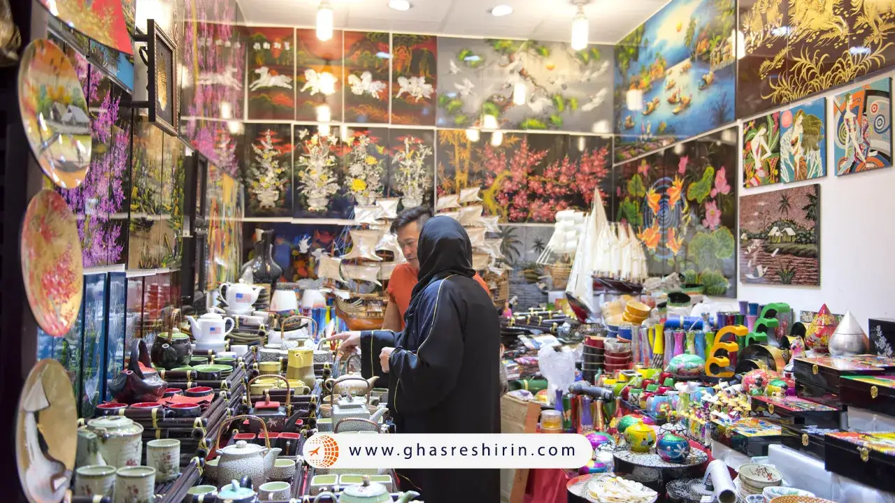 غرفه‌ ها و هنرهای دست‌ ساز گلوبال ویلیج