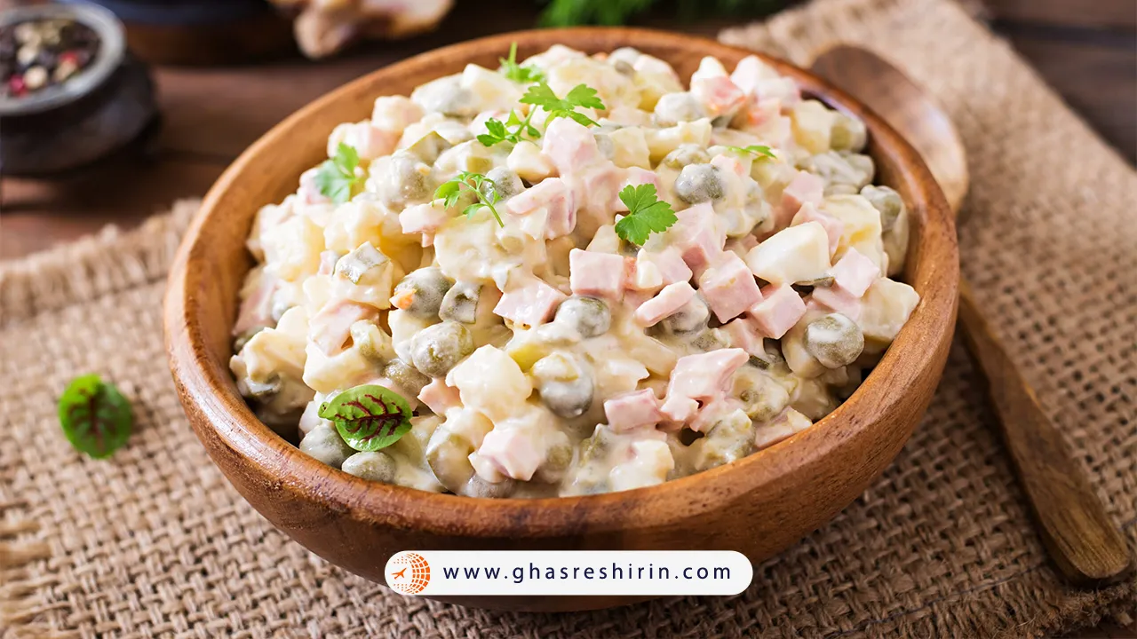 سالاد الویه روسی