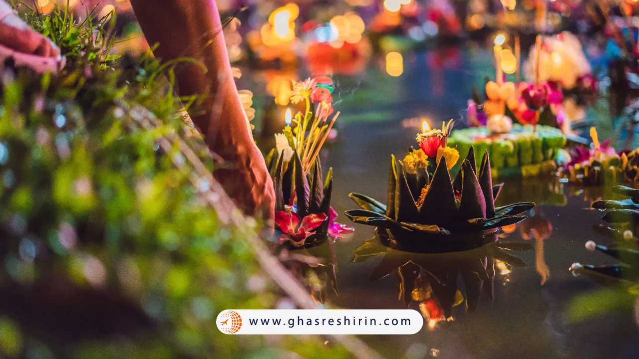 فستیوال فانوس های شناور تایلند