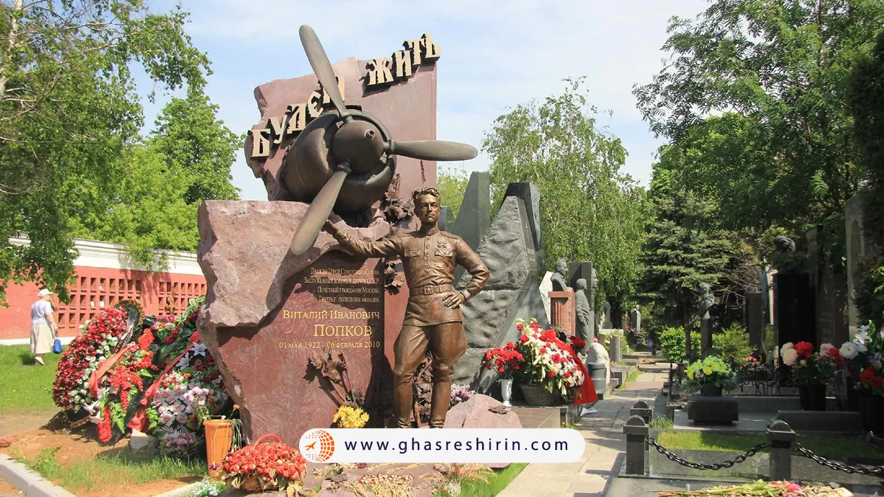 قبرستان-Novodevichy،-مسکو،-روسیه