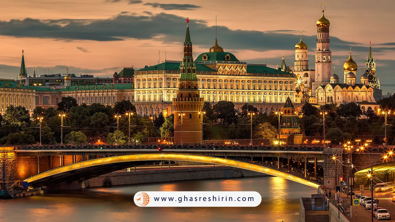 شهر مسکو در روسیه