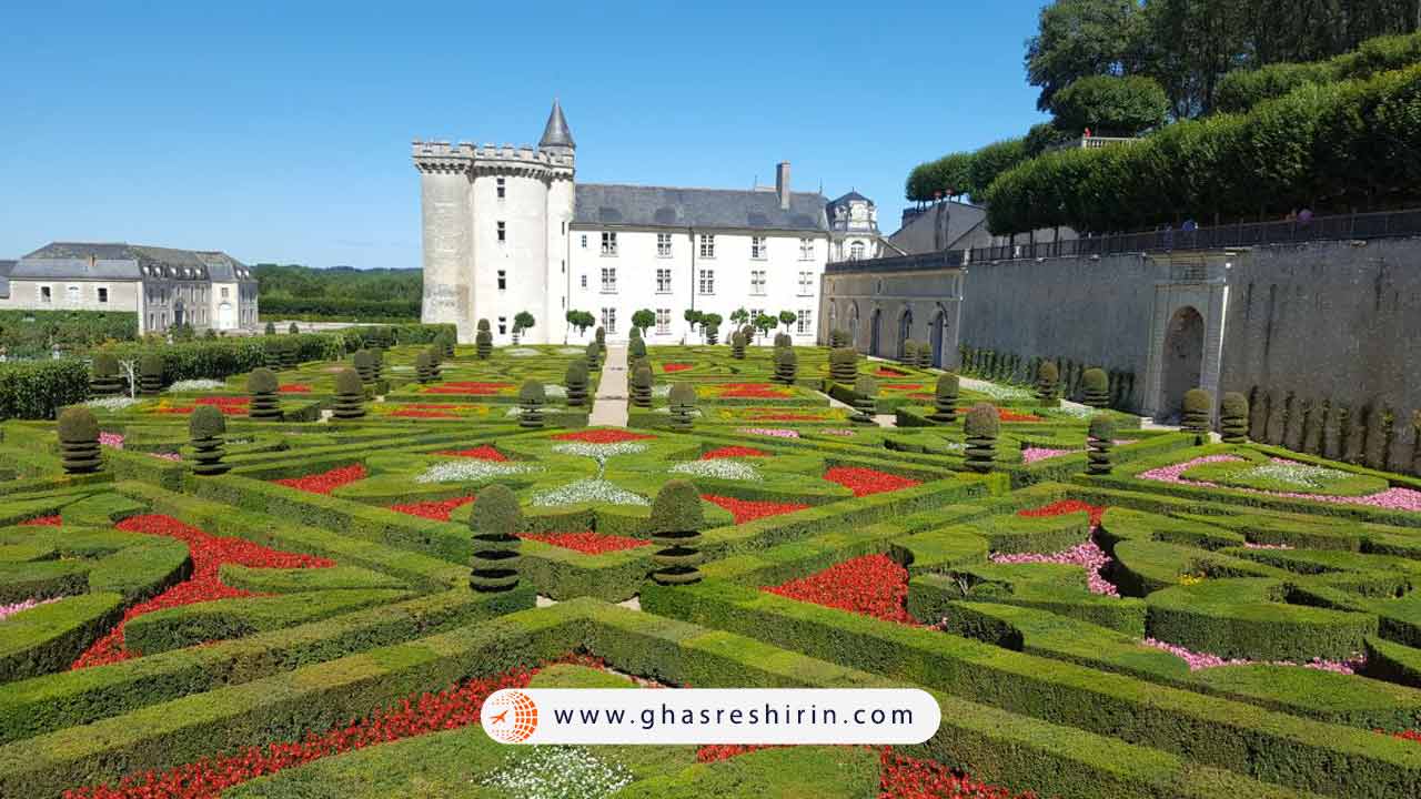 بخش های مختلف قصرهای دره لوآر