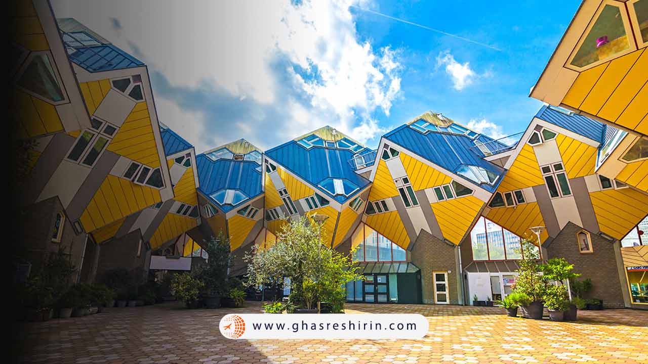 خانه های مکعبی (Cube Houses): شاهکار معماری مدرن