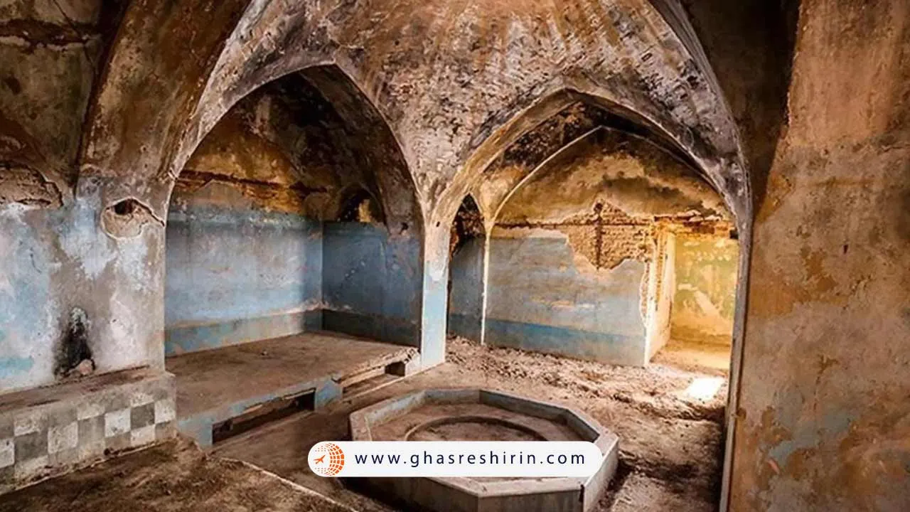 حمام نفت سفید خوزستان