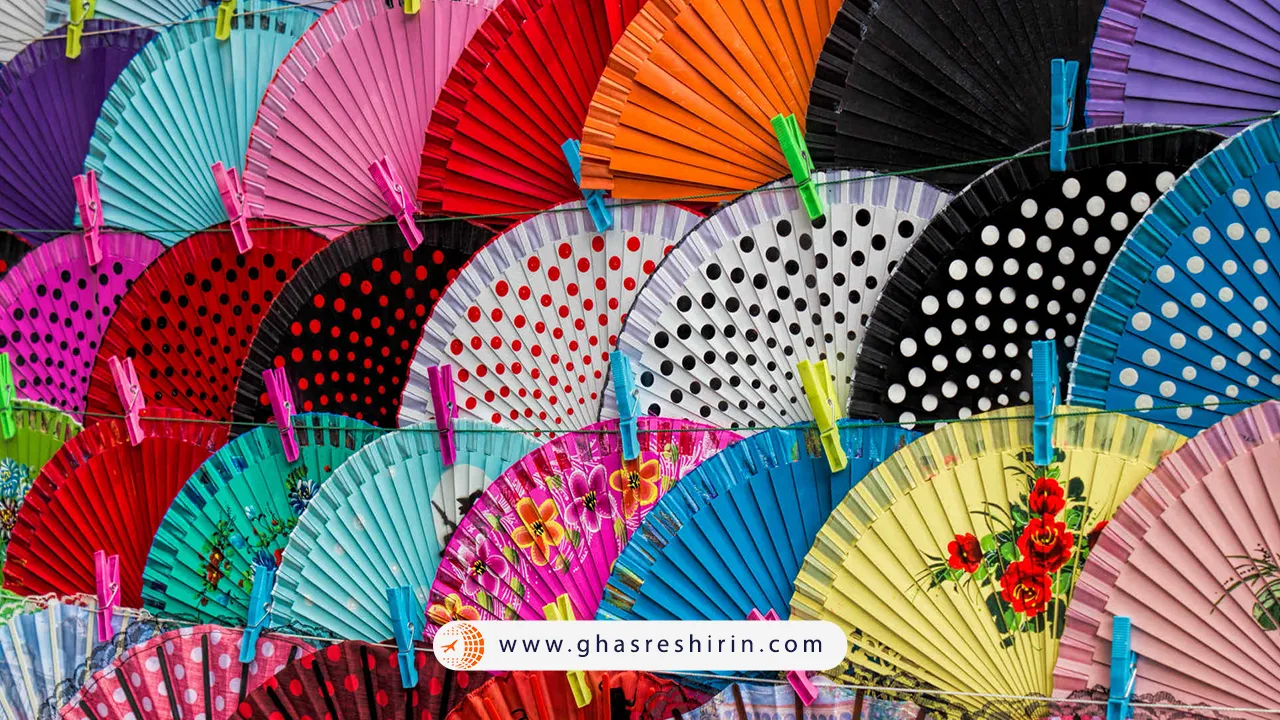 بادبزن-دستی-اسپانیا