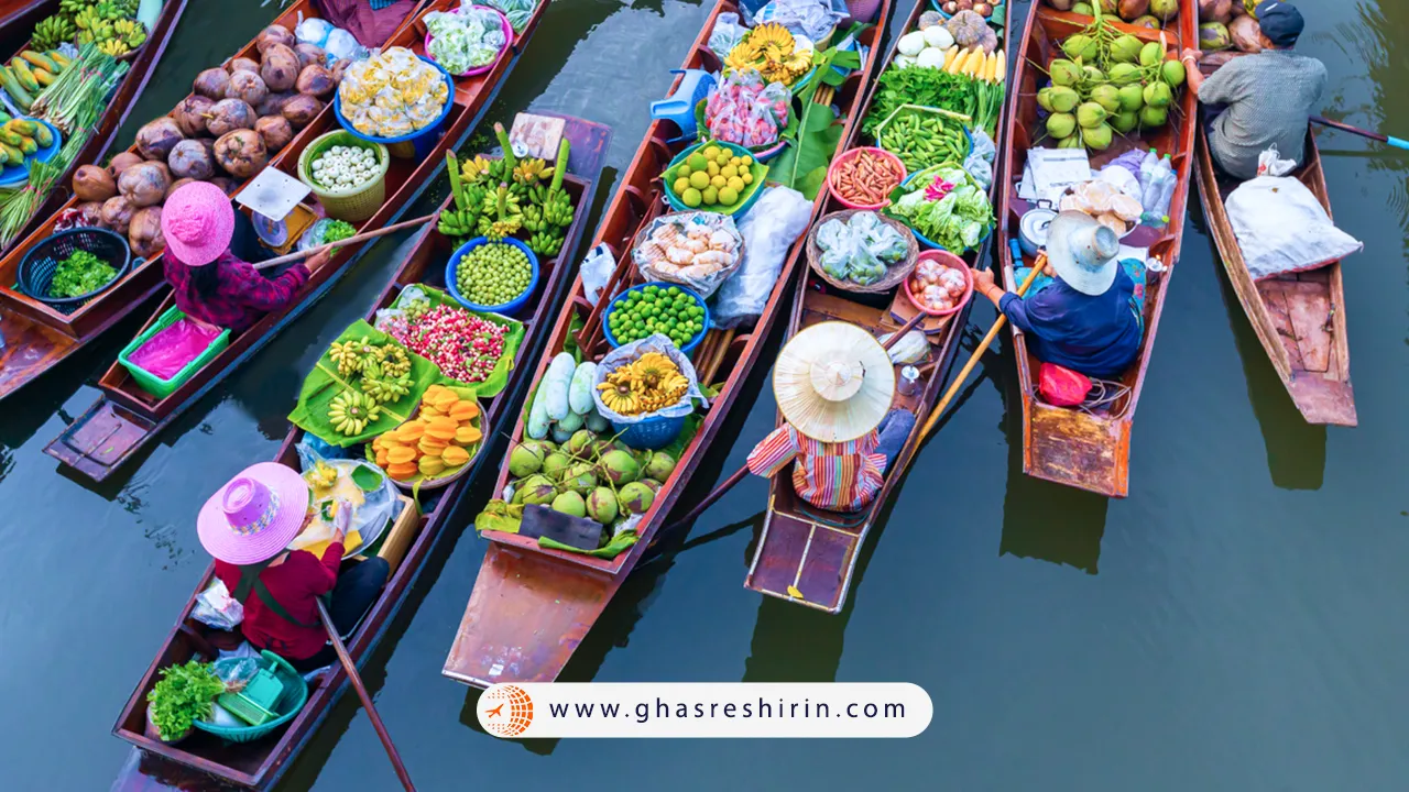 بازارهای-شناور-تایلند