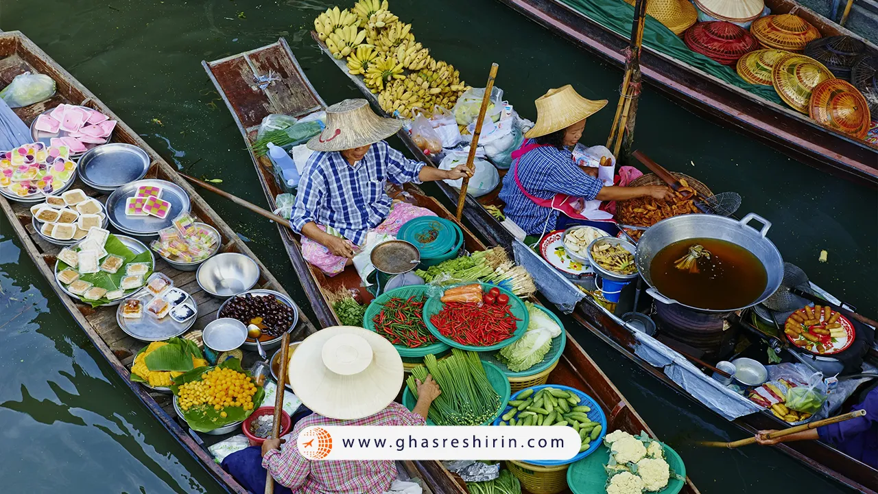 بازار-شناور-پاتایا