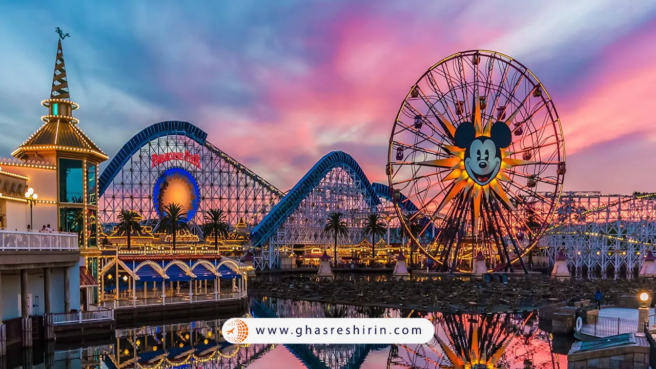 شهربازی-دیزنیلند-کالیفرنیا