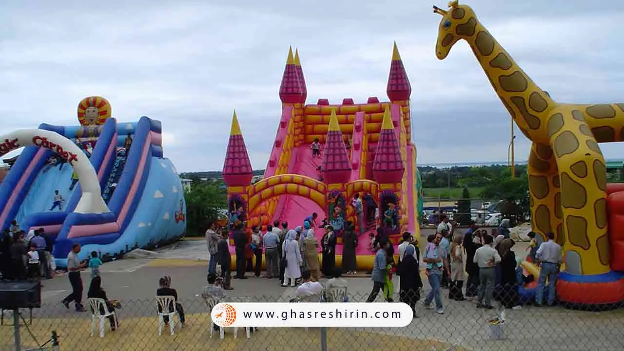 شهربازی نمک آبرود