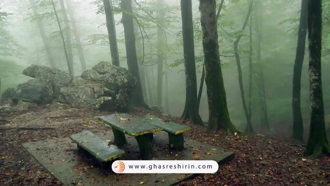 پارک جنگلی نمک آبرود