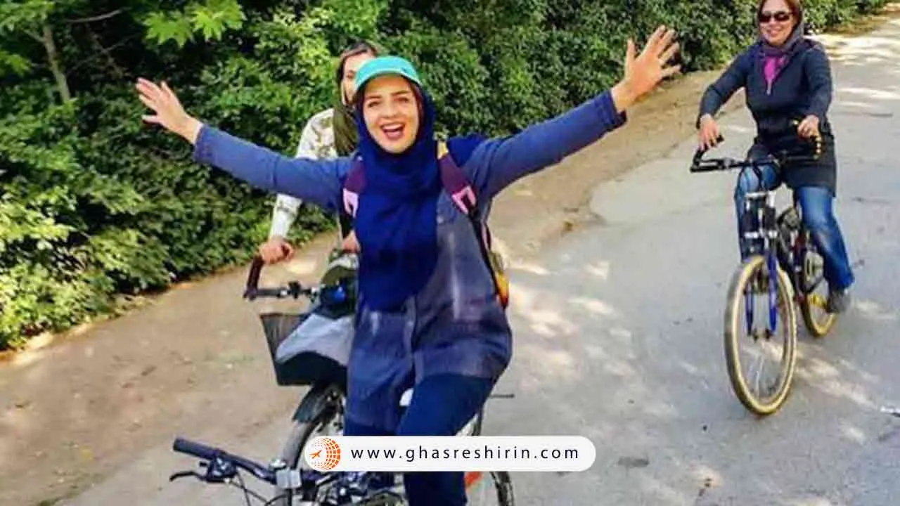 پیست دوچرخه سواری بانوان